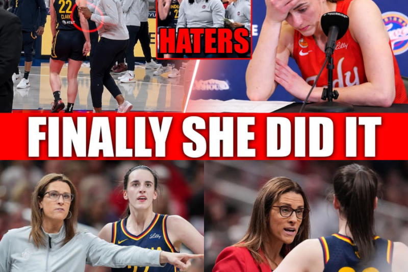 BREAKING: The Boiling Point – Caitlin Clark’s Shocking Sideline Clash Exposes a Toxic Power Struggle in Indiana