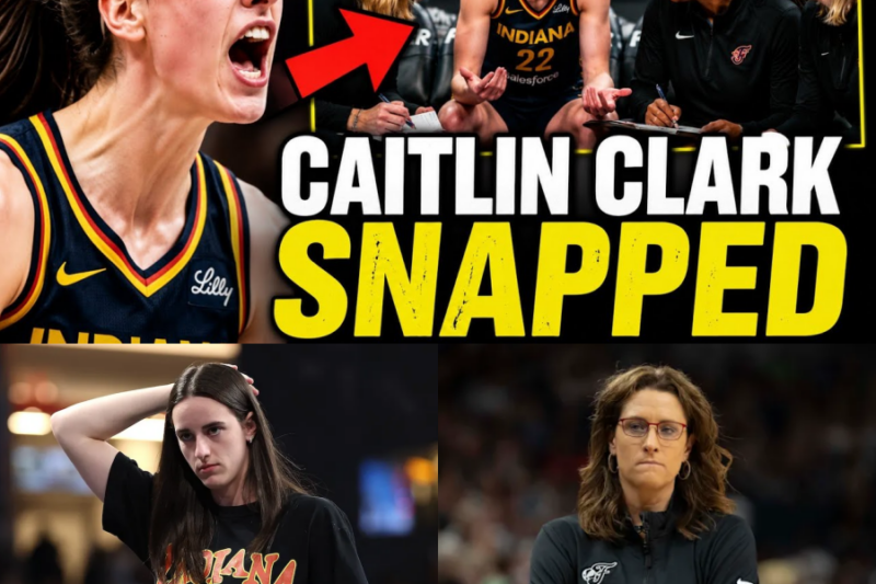 BREAKING: The Boiling Point – Caitlin Clark’s Explosive Sideline Clash Exposes a Toxic Civil War within the Indiana Fever