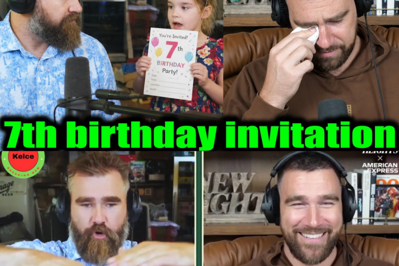 Travis Kelce Moved to Tears: The Heartwarming Birthday Invitation That Proves Taylor Swift is Family