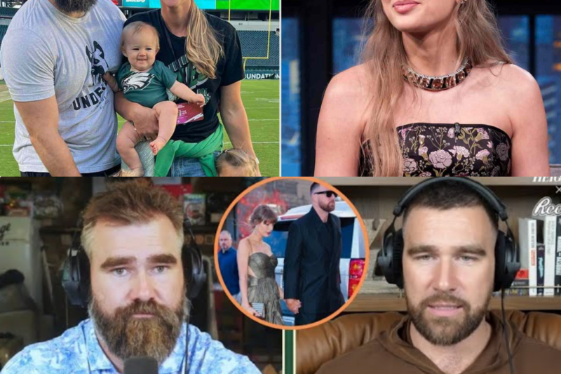 Jason Kelce’s Playful Tease: Brotherly Banter Sparks New Speculation About Taylor Swift’s Future in the Family