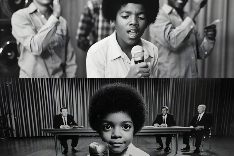 Michael Jackson Age 5 Could Barely Reach The Mic – What Happened Next SHOCKED Everyone JJ
