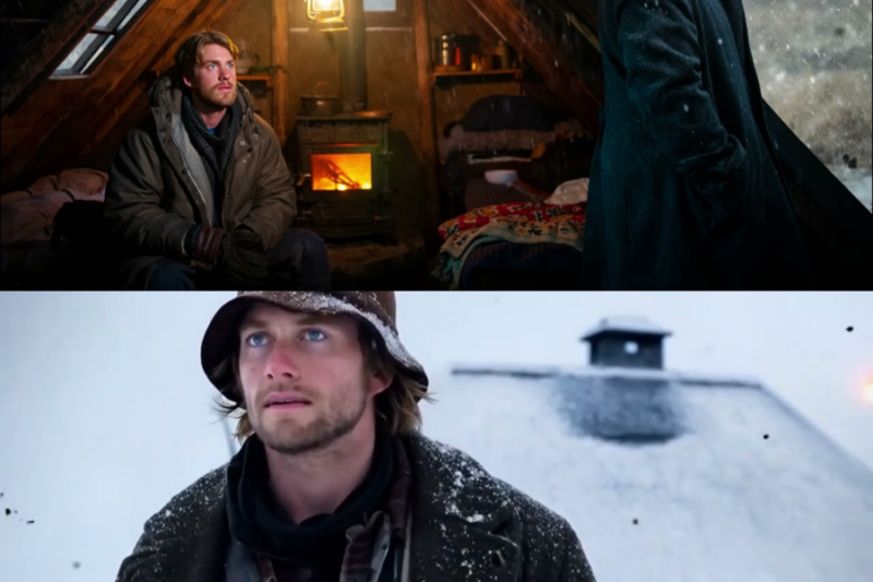 Thrown Out Before Winter, He Built a Cabin So Low the Roof Reached the Snow — Then the Storm Hit