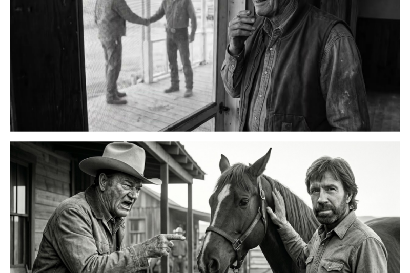 John Wayne Called Chuck Norris To His Ranch And What Happened Next Changed His Mind D