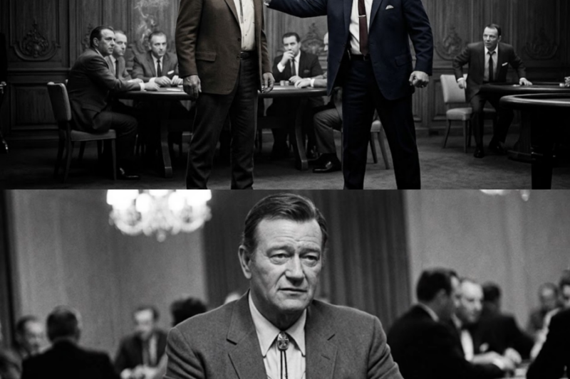 Frank Sinatra’s Bodyguard Grabbed John Wayne by the Collar in 1965 — 4 Seconds Later