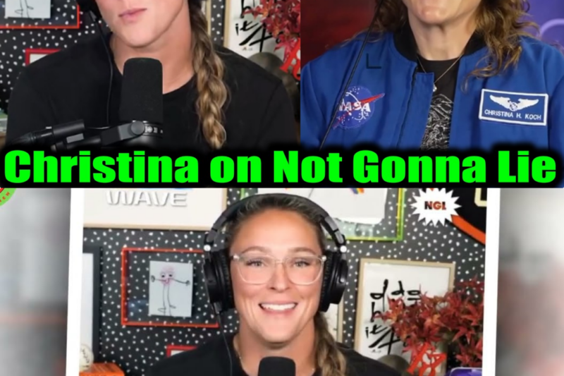 Beyond the Stars: How Christina Koch and Kylie Kelce Redefined Inspiration on ‘Not Gonna Lie’