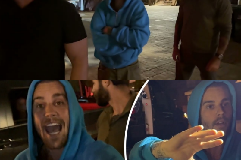 ‘Real man’ Justin Bieber confronts paparazzi in wild screaming match: ‘I’m not to be f–ked with’ – Ty