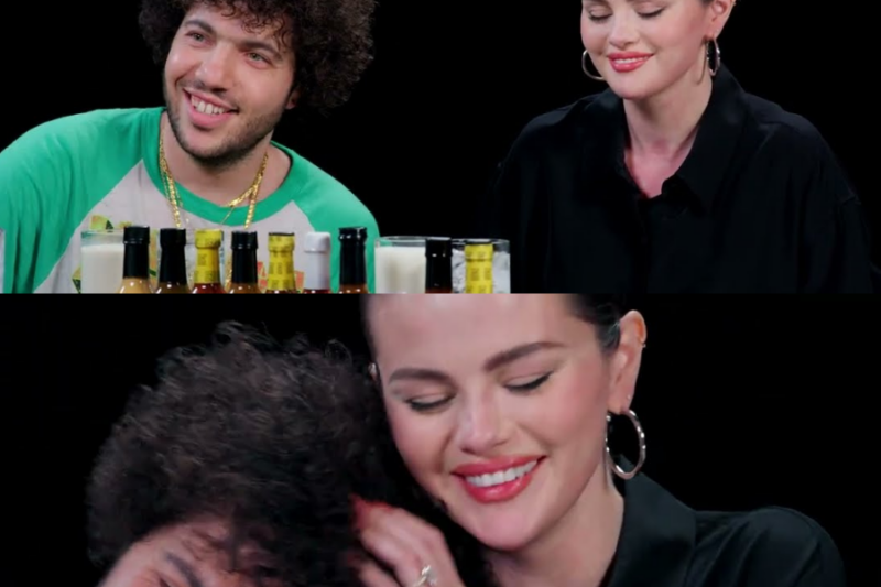 Selena Gomez and benny blanco Burn With Love While Eating Spicy Wings | Hot Ones – Ty
