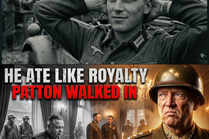 He Ate With Silverware While Soldiers Starved — Patton Exploded