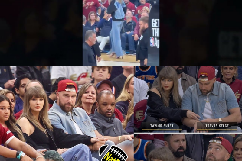 Courtside Fever: Taylor Swift and Travis Kelce Bring Unmatched Star Power to the NBA Playoffs