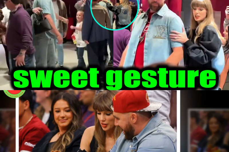 A Heartwarming Playoff Moment: How Taylor Swift and Travis Kelce Created an Unforgettable Memory for a Young Fan