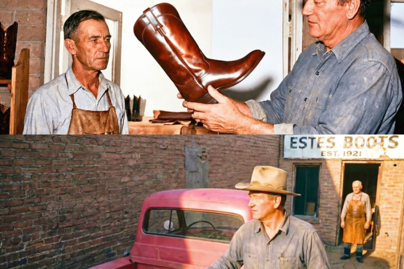 John Wayne Walked Into A Boot Maker’s Shop In Arizona 1961 — What Was On That Shelf Stopped Him Cold