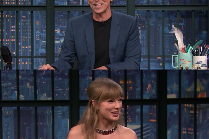 Taylor Swift and Seth Talk The Life of a Showgirl, Travis Kelce and More – Ty