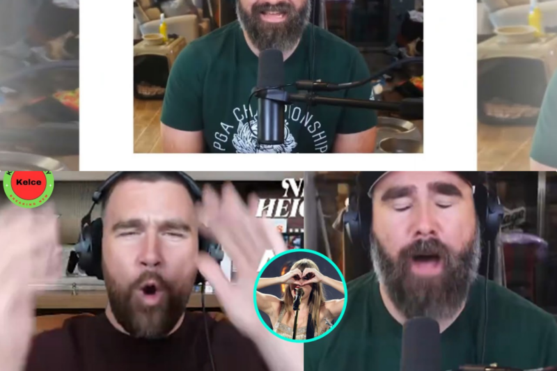 Travis Kelce Stunned as Jason Kelce Breaks Into Impromptu Taylor Swift Performance