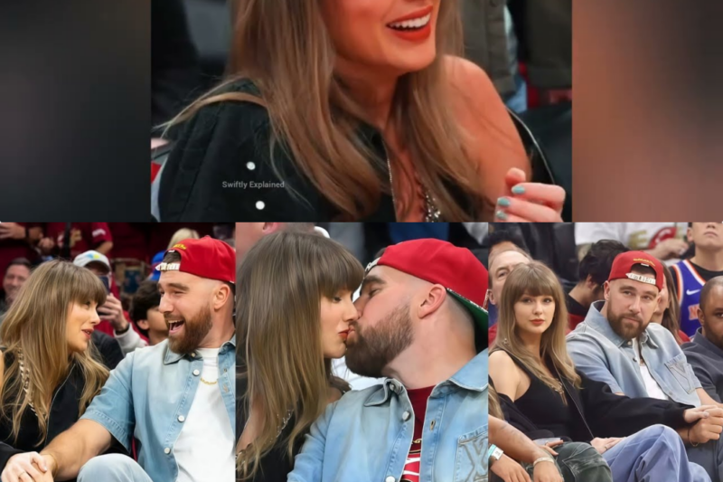 Courtside Chemistry: Taylor Swift and Travis Kelce Steal the Spotlight at NBA Playoff Thriller