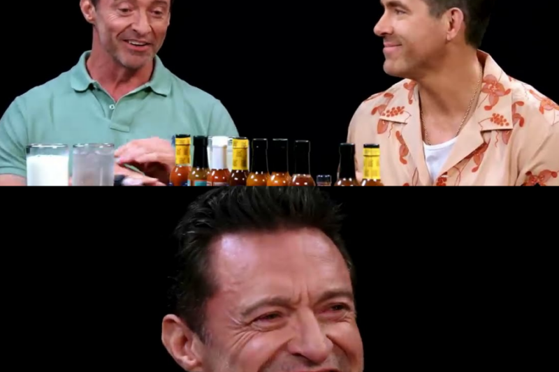 Ryan reynolds and hugh jackman go claws out while eating spicy wings | hot ones – Ty