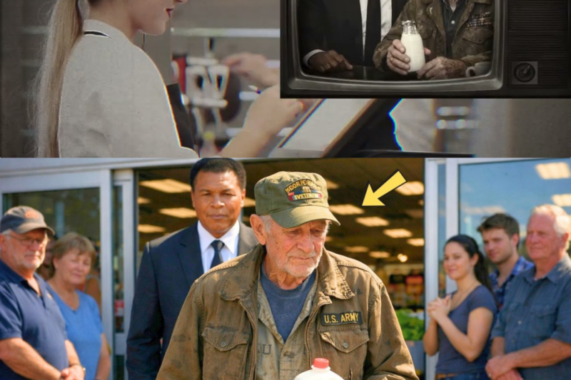 They Laughed at a Veteran Buying Milk… Until Muhammad Ali Stepped In | Emotional Story…… JJ