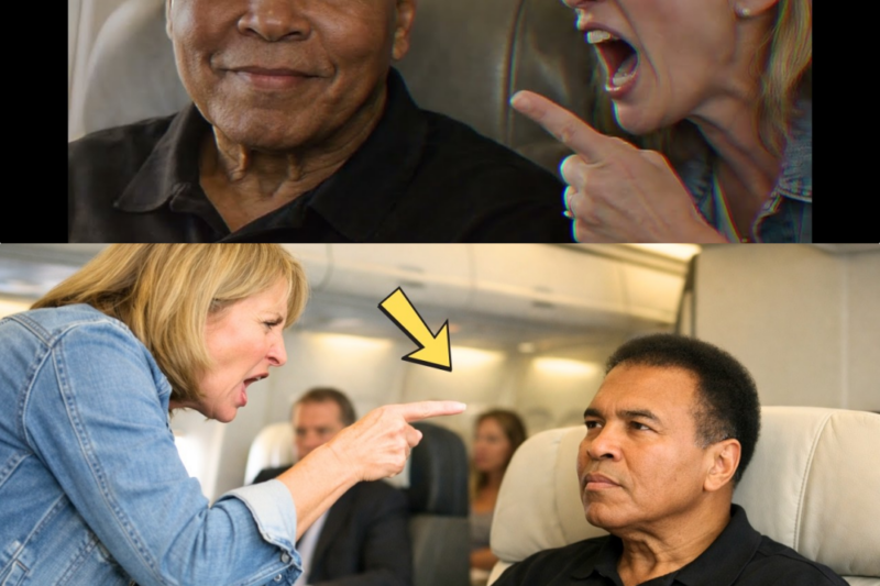 Karen Tried to Kick Muhammad Ali Out of First Class — What Happened Next Shocked Everyone. JJ