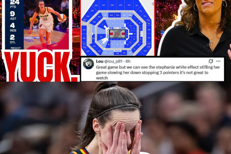 “The $8 Tragedy: How Stephanie White’s ‘Unwatchable’ System is Killing the Caitlin Clark Phenomenon.”