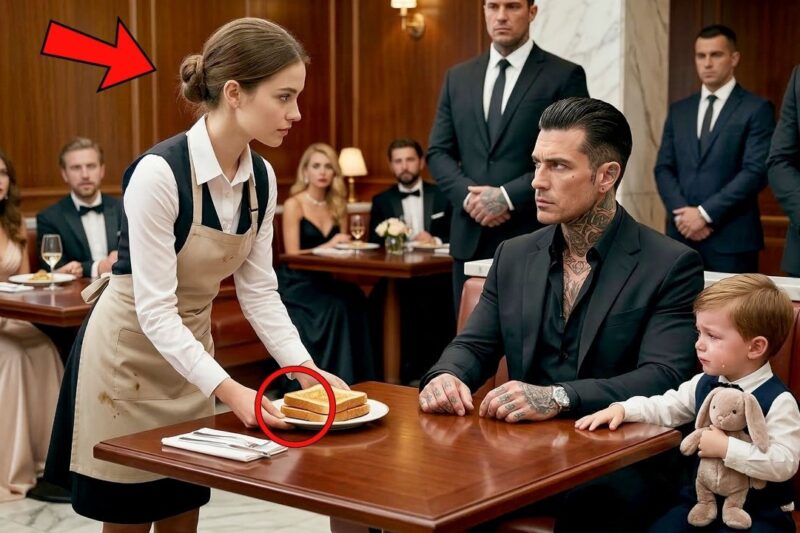 The Mafia Boss’s Son Kept Crying in the Restaurant — Until the Waitress Said, “He Just Needs a Mom ”