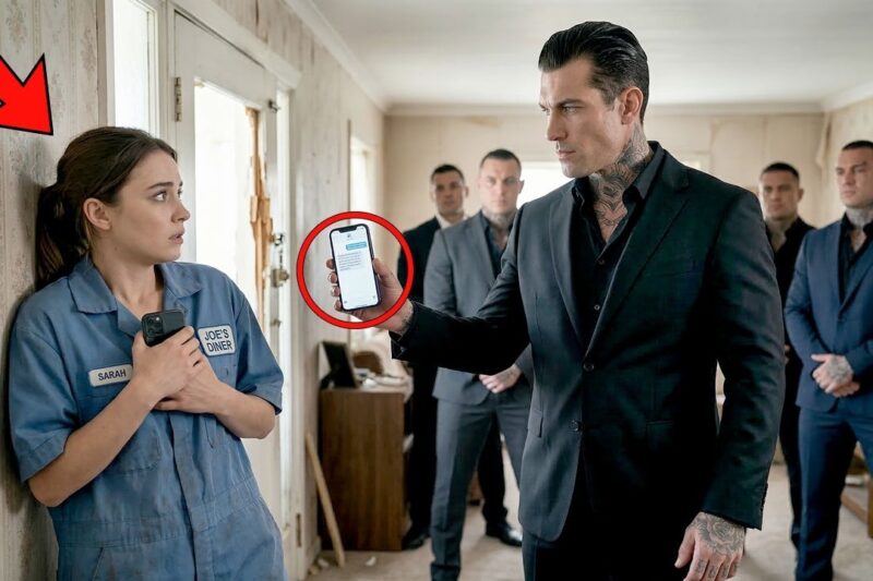 She Texted the Mafia Boss by Mistake — Minutes Later, Black Cars Surrounded Her House