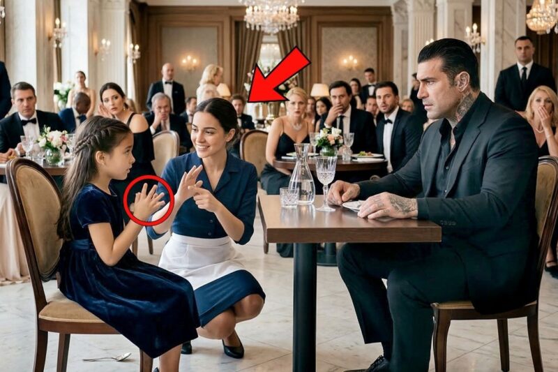 Everyone Avoided the Mafia Boss’s Deaf Daughter — Until a Waitress Spoke to Her in Sign Language
