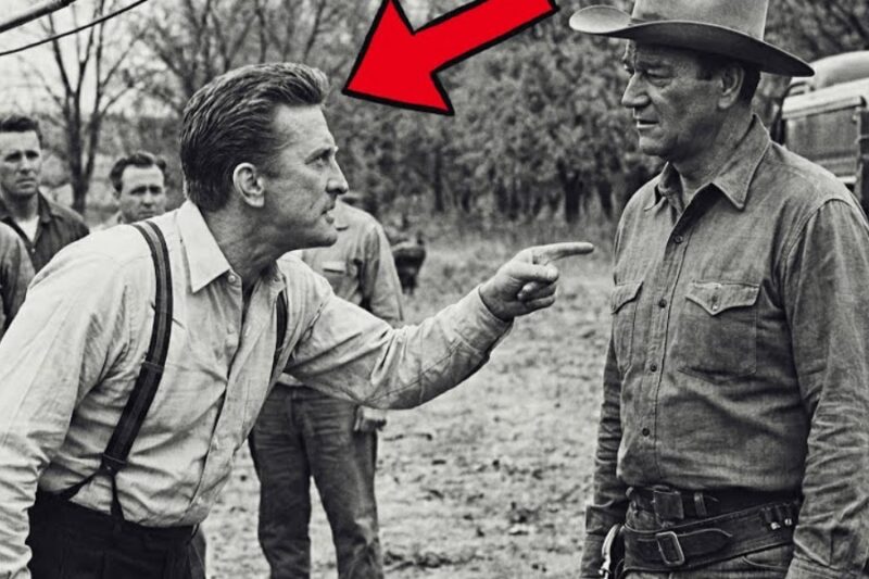 Kirk Douglas Challenged John Wayne to a Fistfight – What Happened in Parking Lot Changed Both Men
