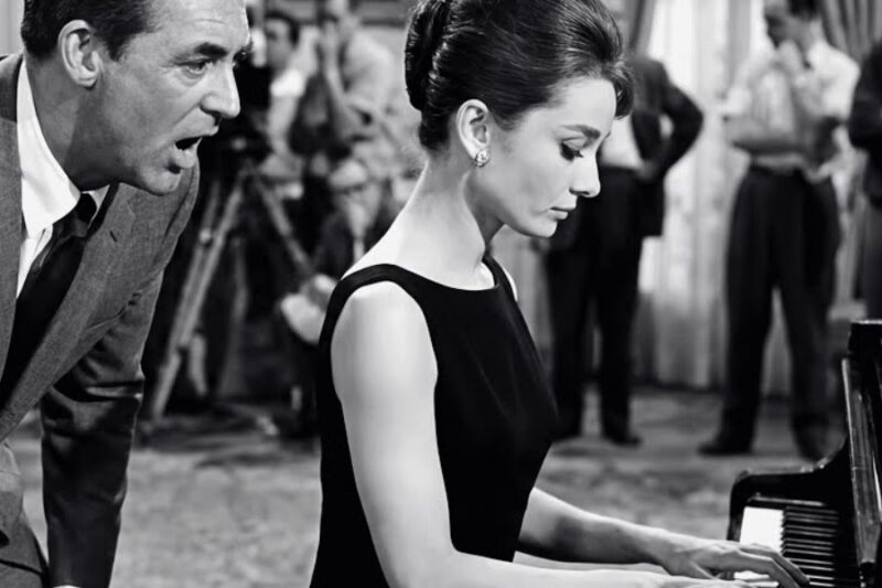 Audrey Hepburn Played Chopin for 12 Minutes—Cary Grant’s Reaction Made Movie HISTORY