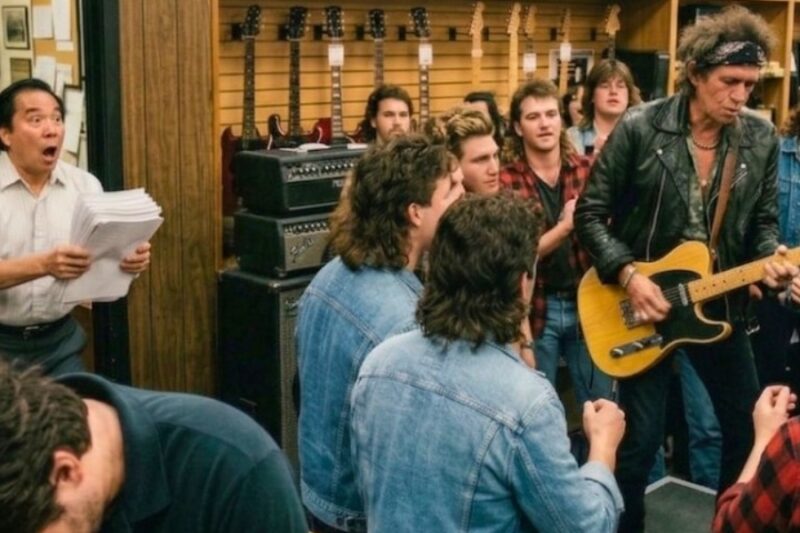 Salesman Sent Keith Richards To ‘BEGINNER SECTION’ — Keith Played And Store Owner RUSHED FROM OFFICE