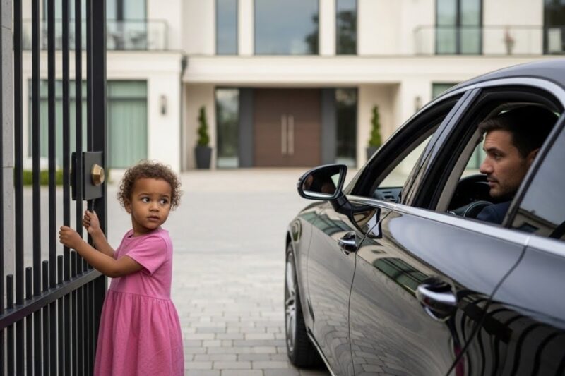 Every Day, the Maid’s Toddler Waited at the Gate for the Billionaire — Until One Day…