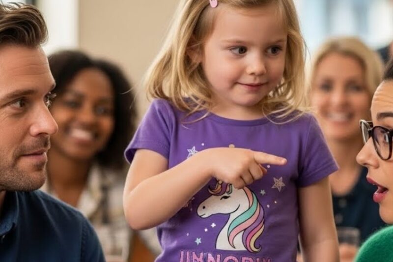 Single Dad’s Little Girl Pointed at a Stranger “Dad…Marry Her.”—What Happened Next Shocked Everyone