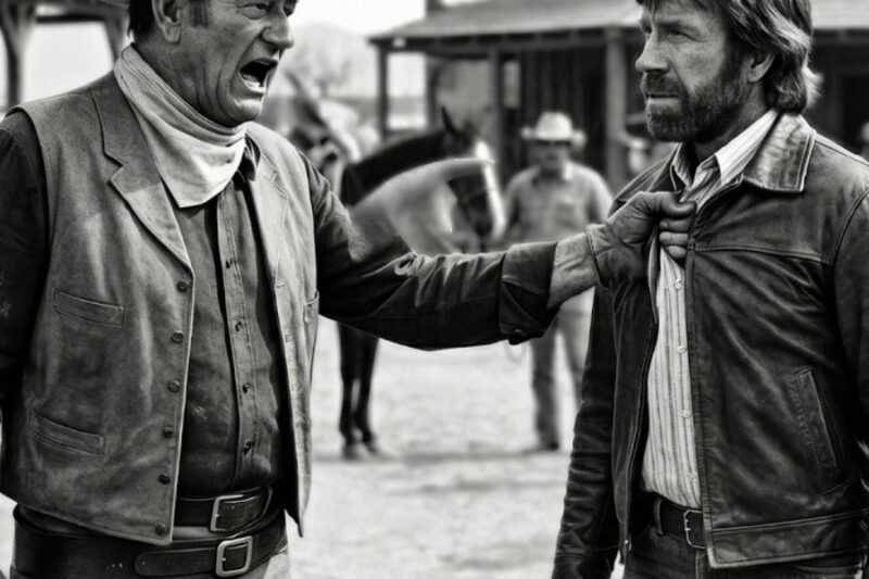 John Wayne Didn’t Believe In Chuck Norris—Until He Saw This 10-Second Demonstration
