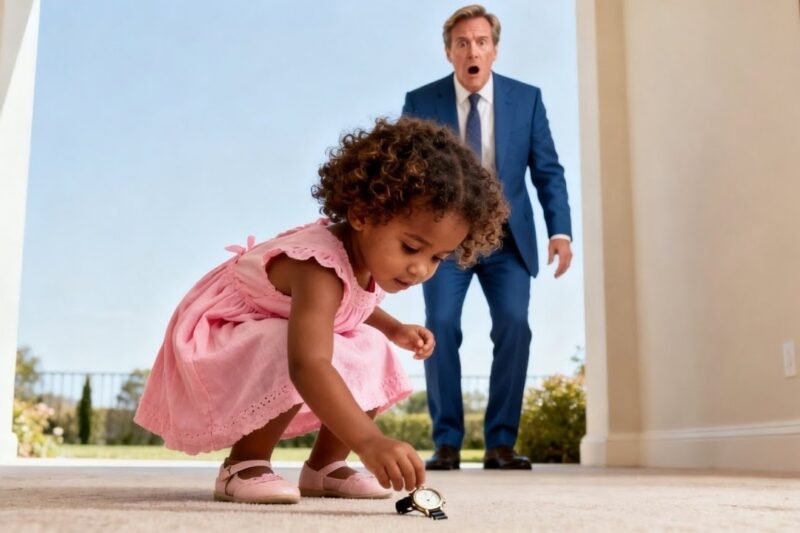 The Billionaire Dropped His Watch — The Maid’s Toddler Returned It… What He Learned Next Left Him…