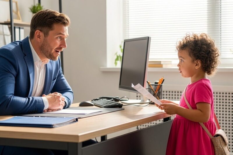 “Can You Give Me a Job?” the Maid’s Toddler Asked the Billionaire — His Reaction Shocked Everyone