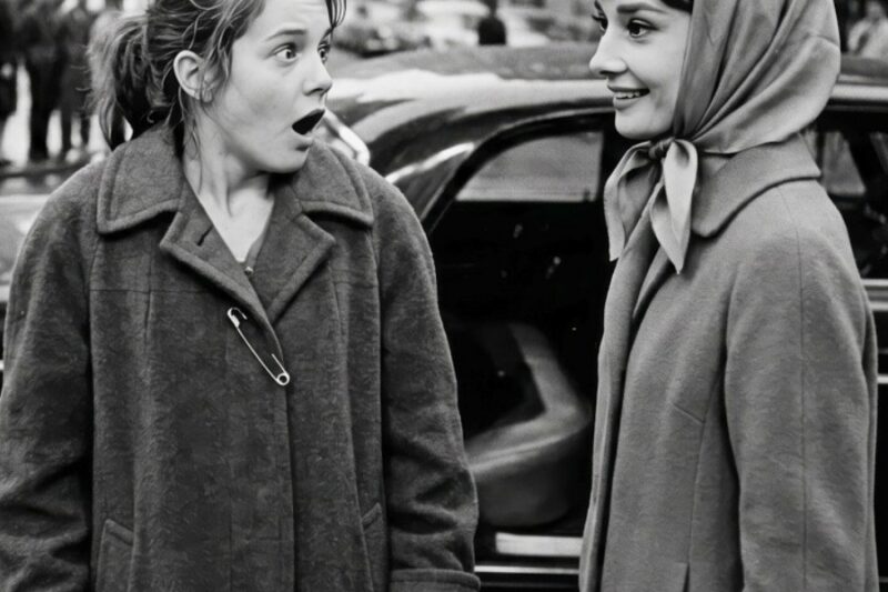 Broke Girl Singing ‘Moon River’ on the Street When Suddenly Audrey Hepburn Stepped Out of Her Car