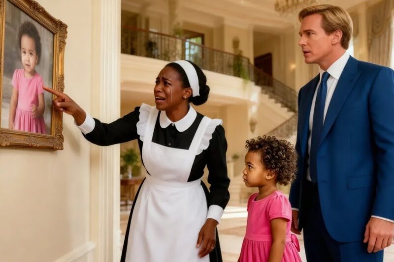 Poor Maid Asked Billionaire “Why Is My Toddler Daughter Photo in Your Mansion?” — Then Truth SHOCKS