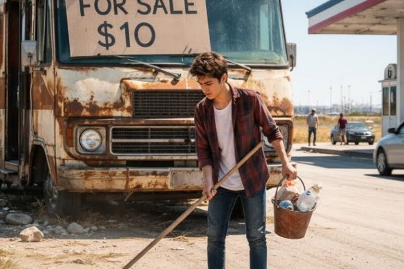 Homeless Teen Spent His Last $10 on an RV  Inside Was a Hidden Secret