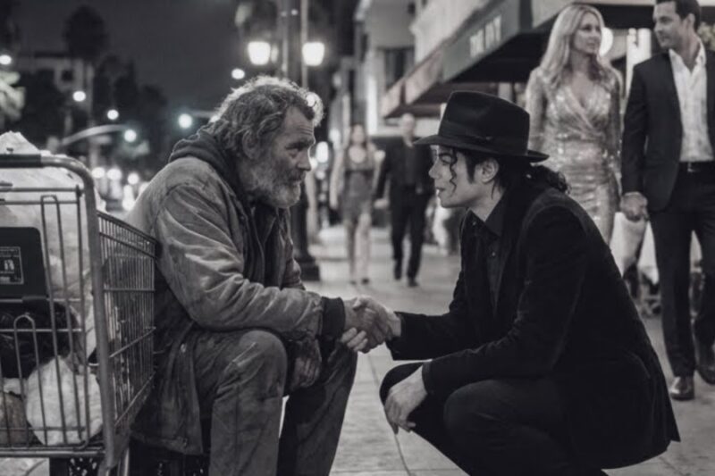 Security: “Ignore That Homeless Man” — What MJ Did Next Changed Two Lives Forever