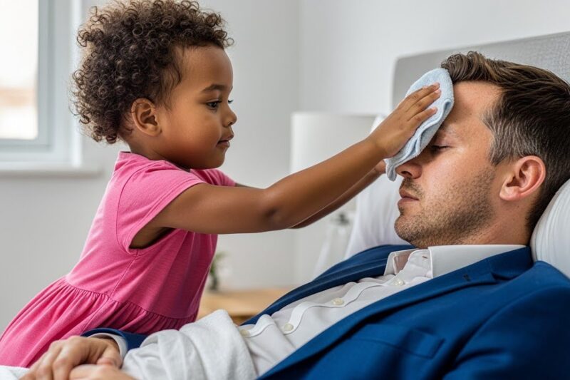 Everyone Ignored the Sick Billionaire — Until the Maid’s Toddler Whispered Something