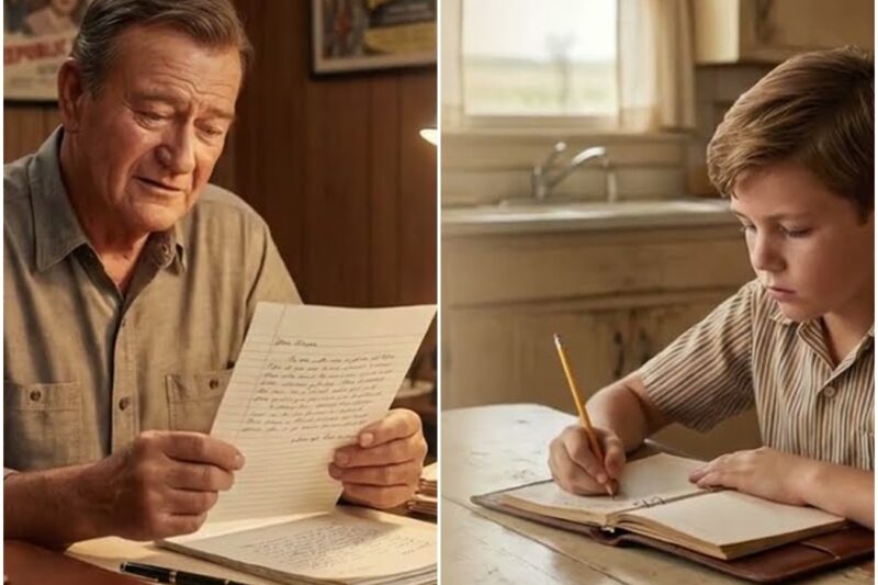 A 10-Year-Old Wrote John Wayne a Letter. 40 Years Later, They Discovered What He Did. D