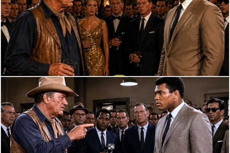 John Wayne Mocked Muhammad Ali with One Racist Remark — Seconds Later, He Regretted It D