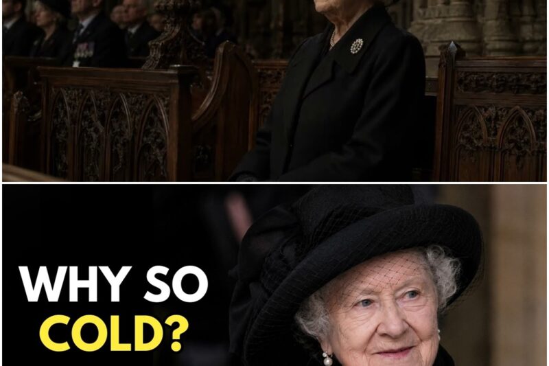 What Did the Queen Mother Do at Diana’s Funeral? D