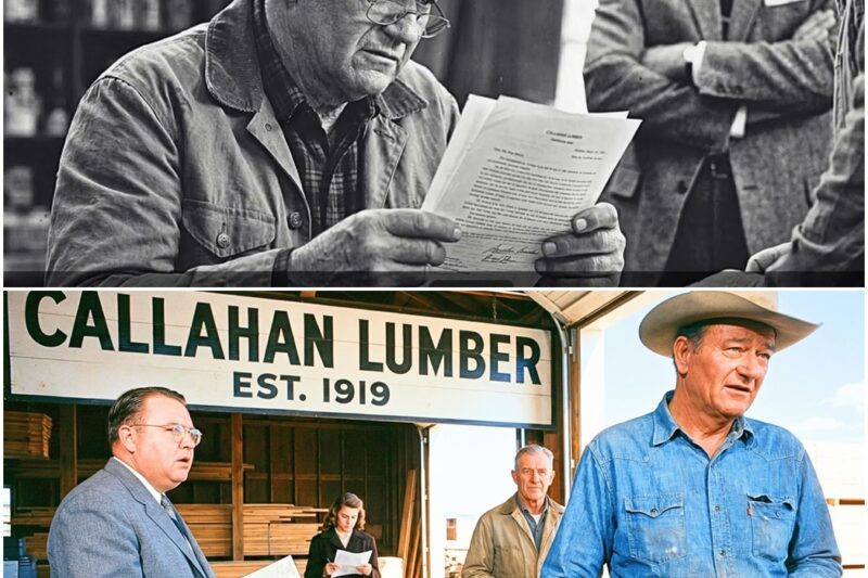 John Wayne Watched A Family Lose Their Lumber Yard In Wyoming 1961 — Then He Walked In D