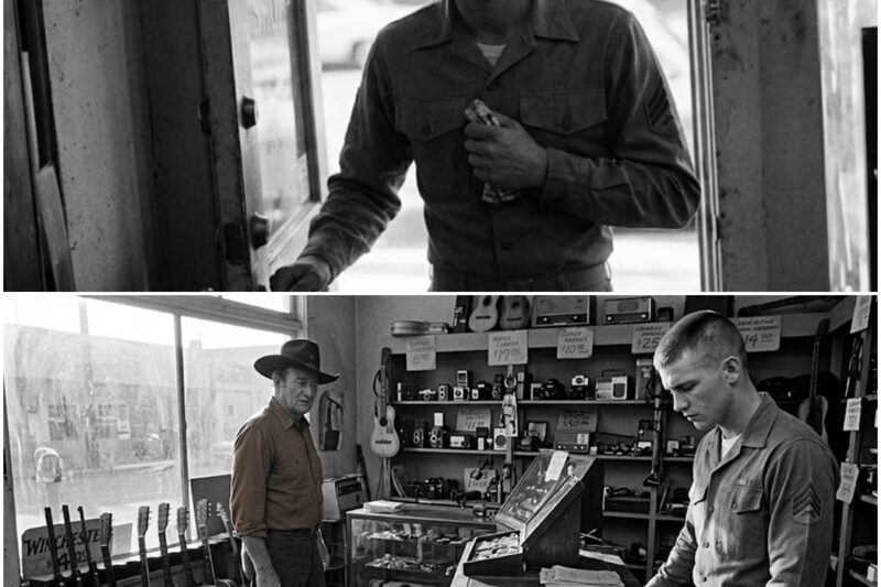 John Wayne Saw a Young Marine Selling His Medals at a Pawn Shop — What He Did Next D
