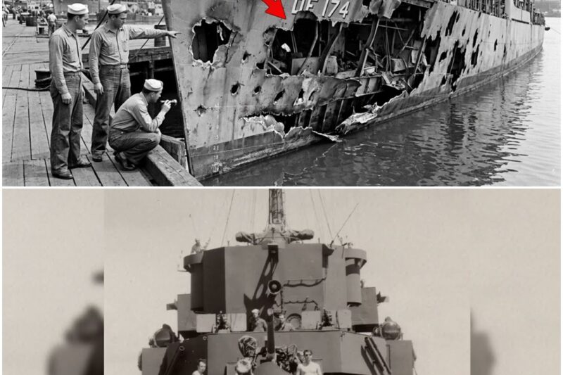 When Yamato Hit This Tiny Ship With 14-Inch Shells — Her Crew Fired 600 Rounds Point-Blank D