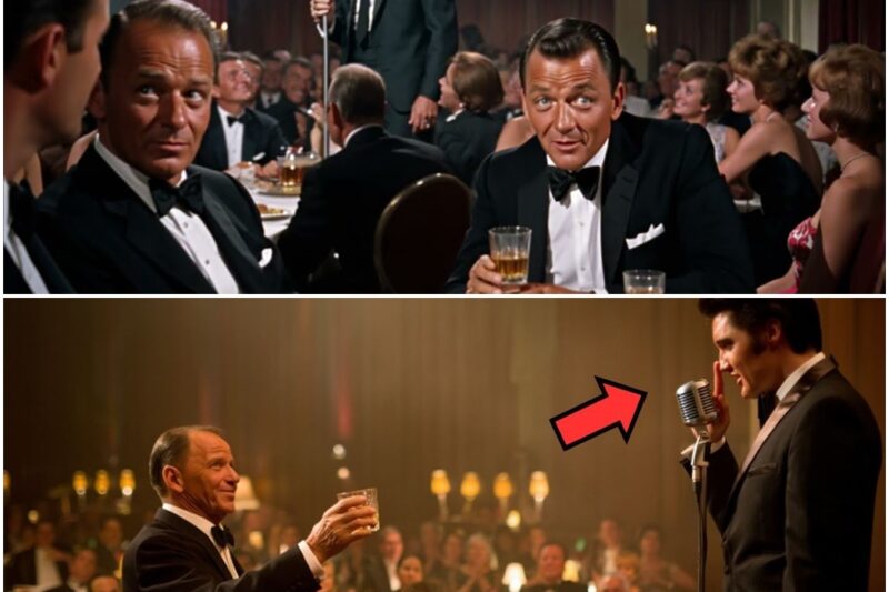 Frank Sinatra Smirked as Elvis Took the Mic — His First Words Stunned Hollywood D
