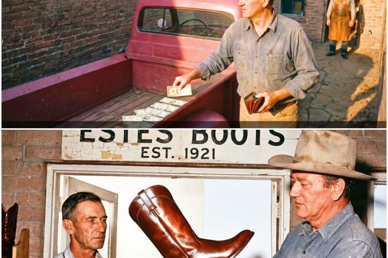 John Wayne Walked Into A Boot Maker’s Shop In Arizona 1961 — What Was On That Shelf Stopped Him Cold D