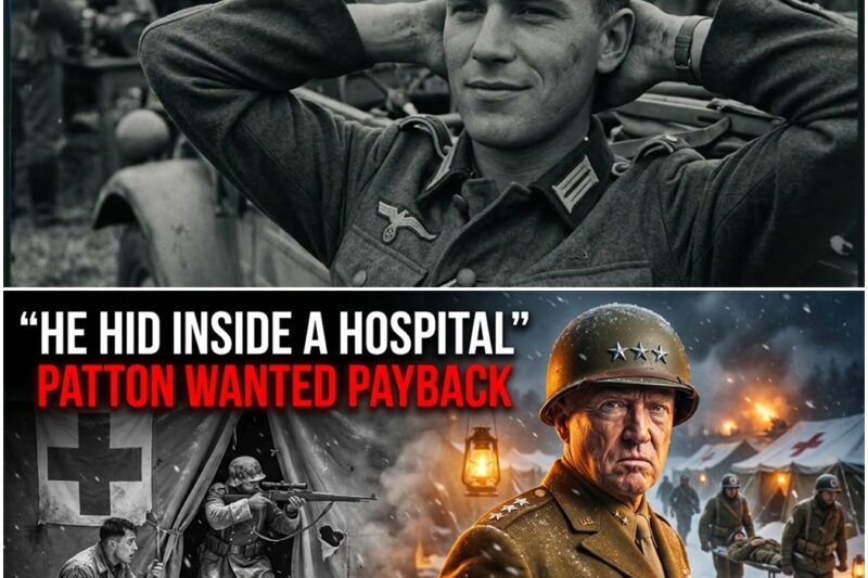What Patton Did After a German Sniper Used a Red Cross Tent to Kill Medics D