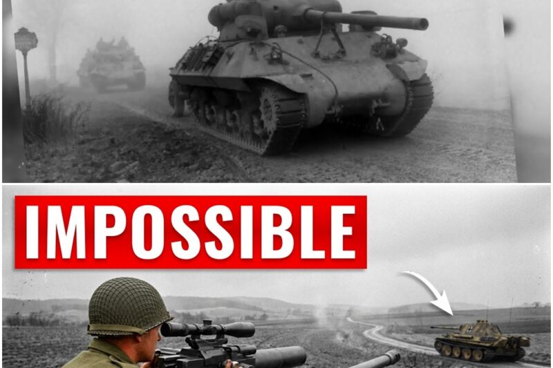 They Called This American’s Shot IMPOSSIBLE — He Destroyed German Tank 2.6 Miles Away V