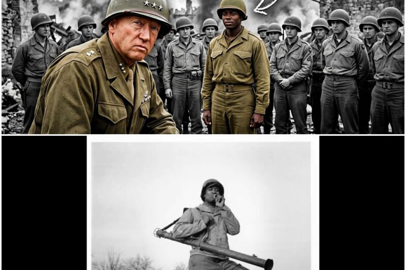 When a Black Soldier Saved 12 White Men — Patton Asked Why No One Saluted Him D