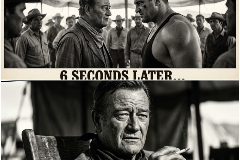 290lb Wrestler Mocked John Wayne On Set, 1965 — “American Cowboys Are Weak” — 6 Seconds Later… D